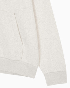 Buy 남성 롱슬리브 아카이브 플리스 후디 in color IVORY