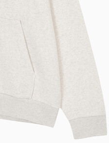 Buy 남성 롱슬리브 아카이브 플리스 후디 in color IVORY