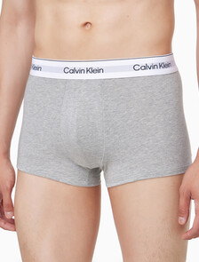 Buy 남성 아이콘 코튼 스트레치 3PK 트렁크 in color BLACK/WHITE/GREY HEATHER