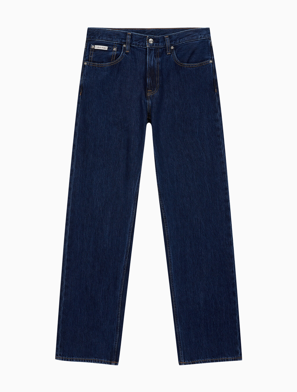 Buy 남성 90's 스트레이트핏 다크블루 텐셀 데님 in color DARK BLUE STONE