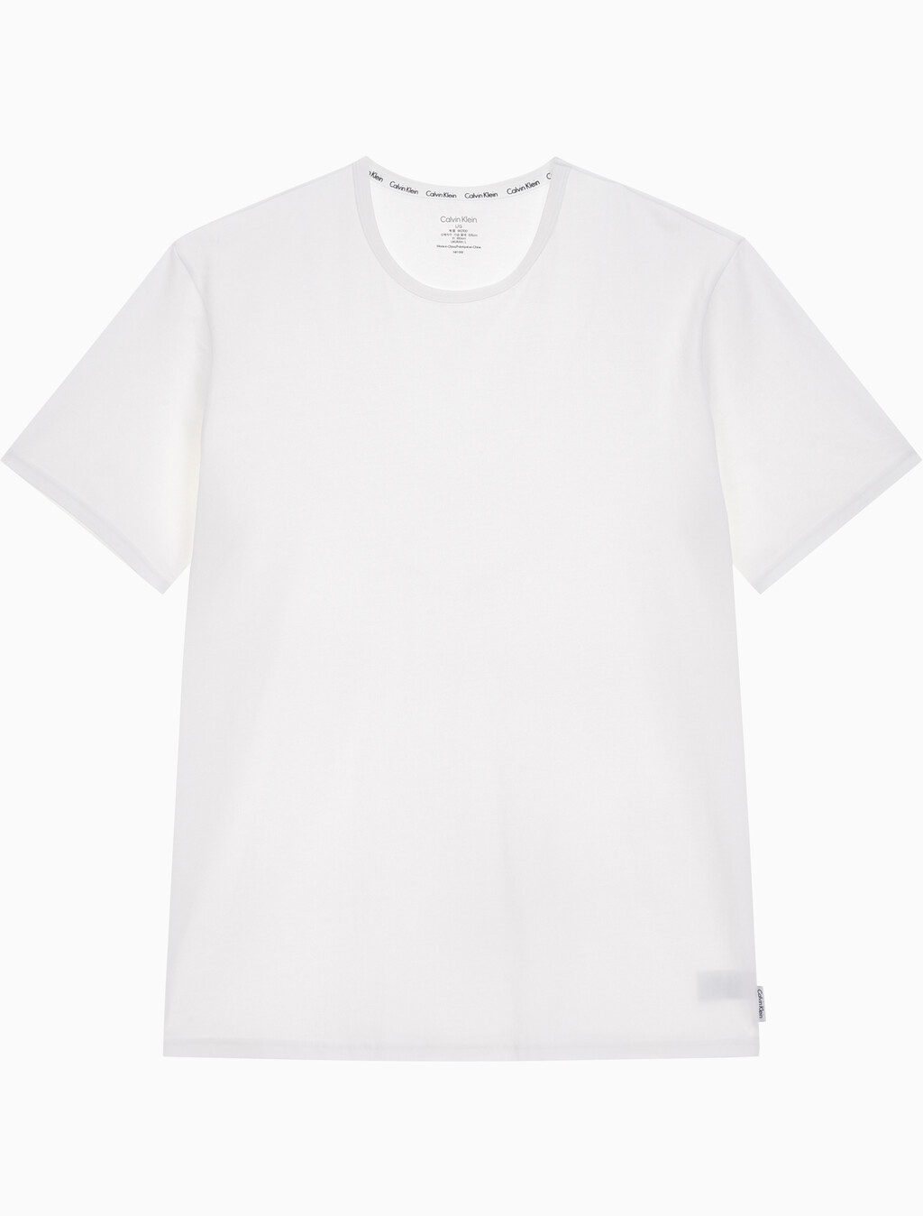 Buy 남성 모던코튼 크루넥 2PK 반팔 티셔츠 in color WHITE