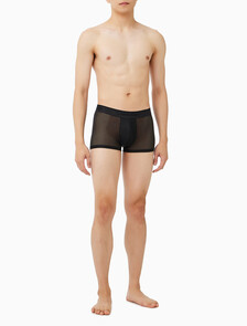 Buy 남성 CK 블랙 시어 립 트렁크 in color BLACK