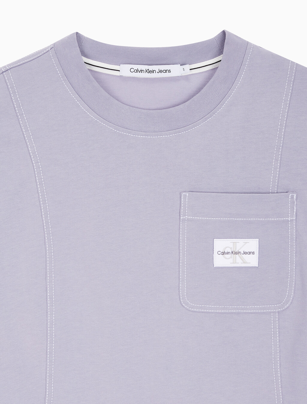 Buy 여성 패션 오버핏 크롭티 in color LAVENDER