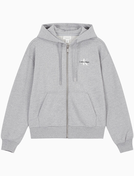 여성 모노로고 프렌치 테리 후디