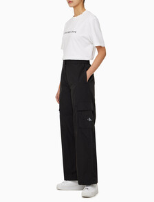 Buy 여성 루즈 카고팬츠 in color CK BLACK