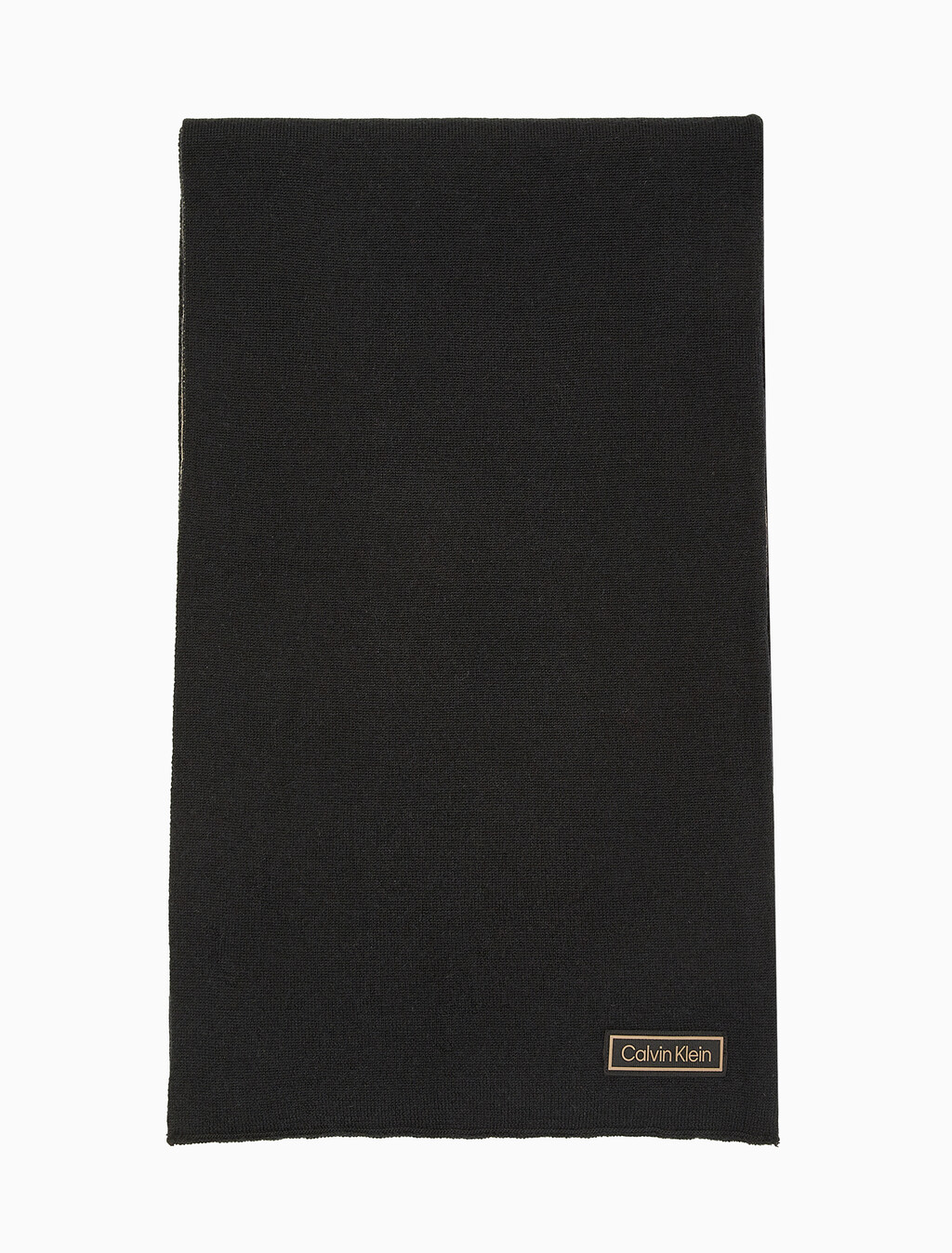 Buy 남녀공용  양면 로고 머플러 in color BLACK