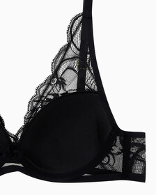 Buy 여성 CK 블랙 드래곤 레이스 AF 플런지 브라 in color BLACK