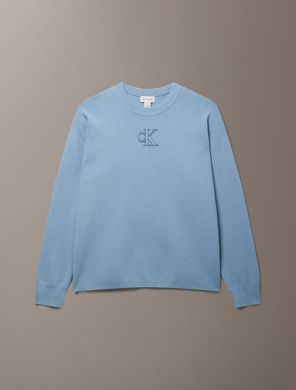 Buy 남성 테크 니트 크루넥 스웨터 in color Ashley Blue