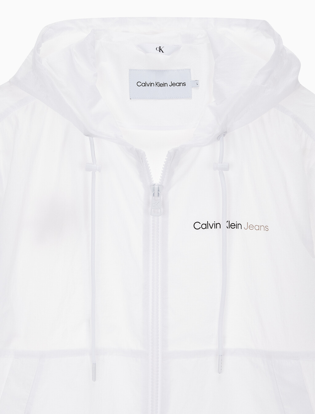 Buy 남성 라이트 웨이트 윈드브레이커 재킷 in color BRIGHT WHITE