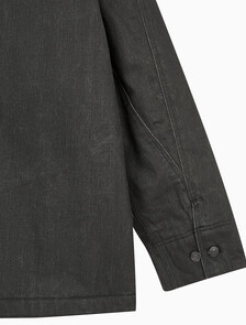 Buy 남성 쉐르파 숏 코트 자켓 in color BLACK