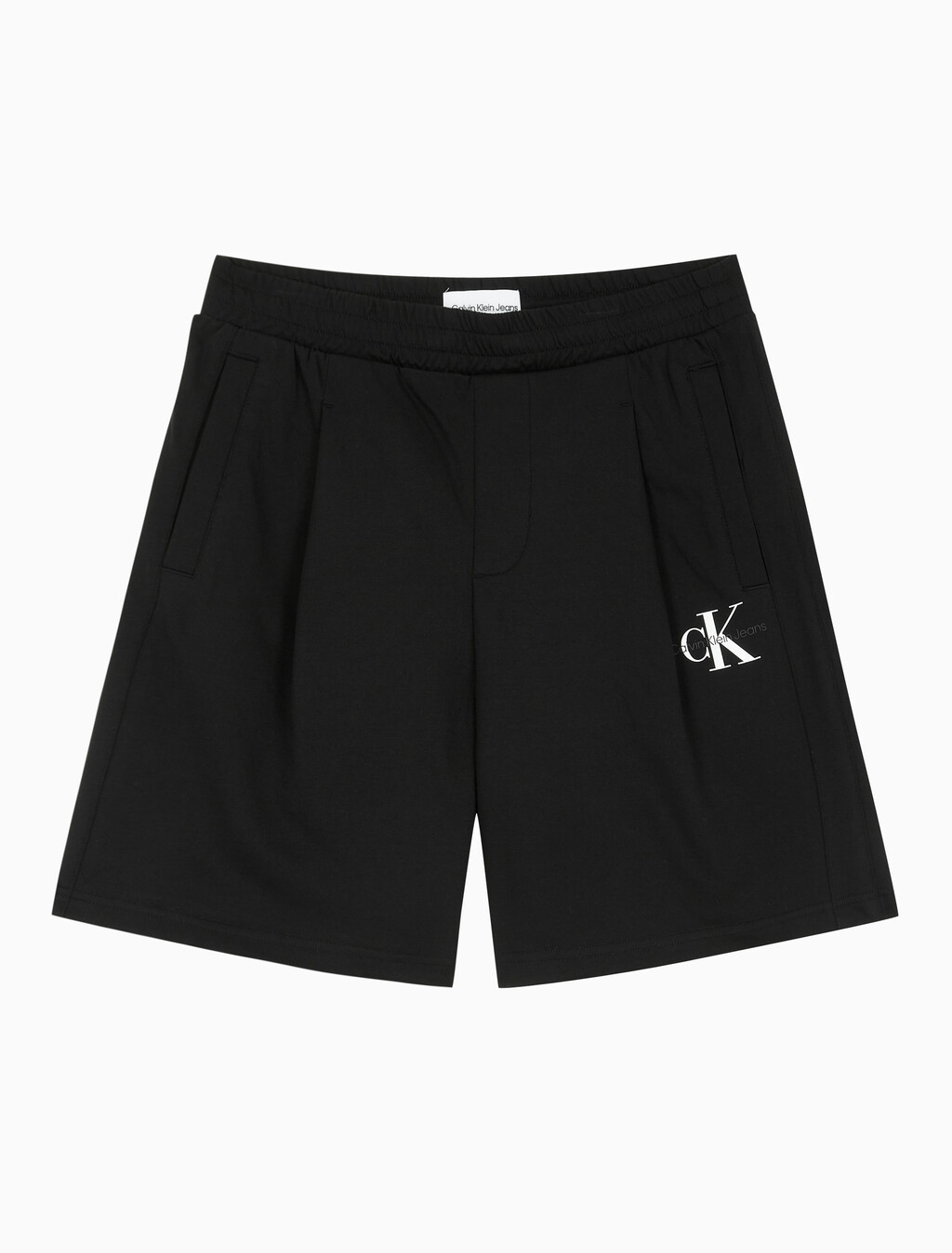 Buy 남성 쿨링 플리츠 쇼츠 in color CK BLACK