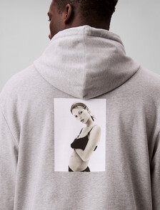 Buy 남성 케이트 캡슐 클래식 후디 스웻셔츠 in color GREY HEATHER