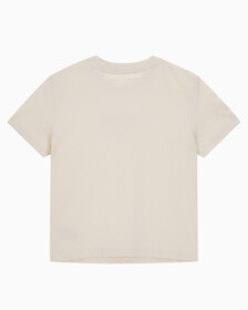 Buy 여성 1987 로고 베이비핏 반팔 티셔츠 in color BLUR FLORAL_BLACK