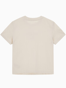Buy 여성 1987 로고 베이비핏 반팔 티셔츠 in color BLUR FLORAL_BLACK