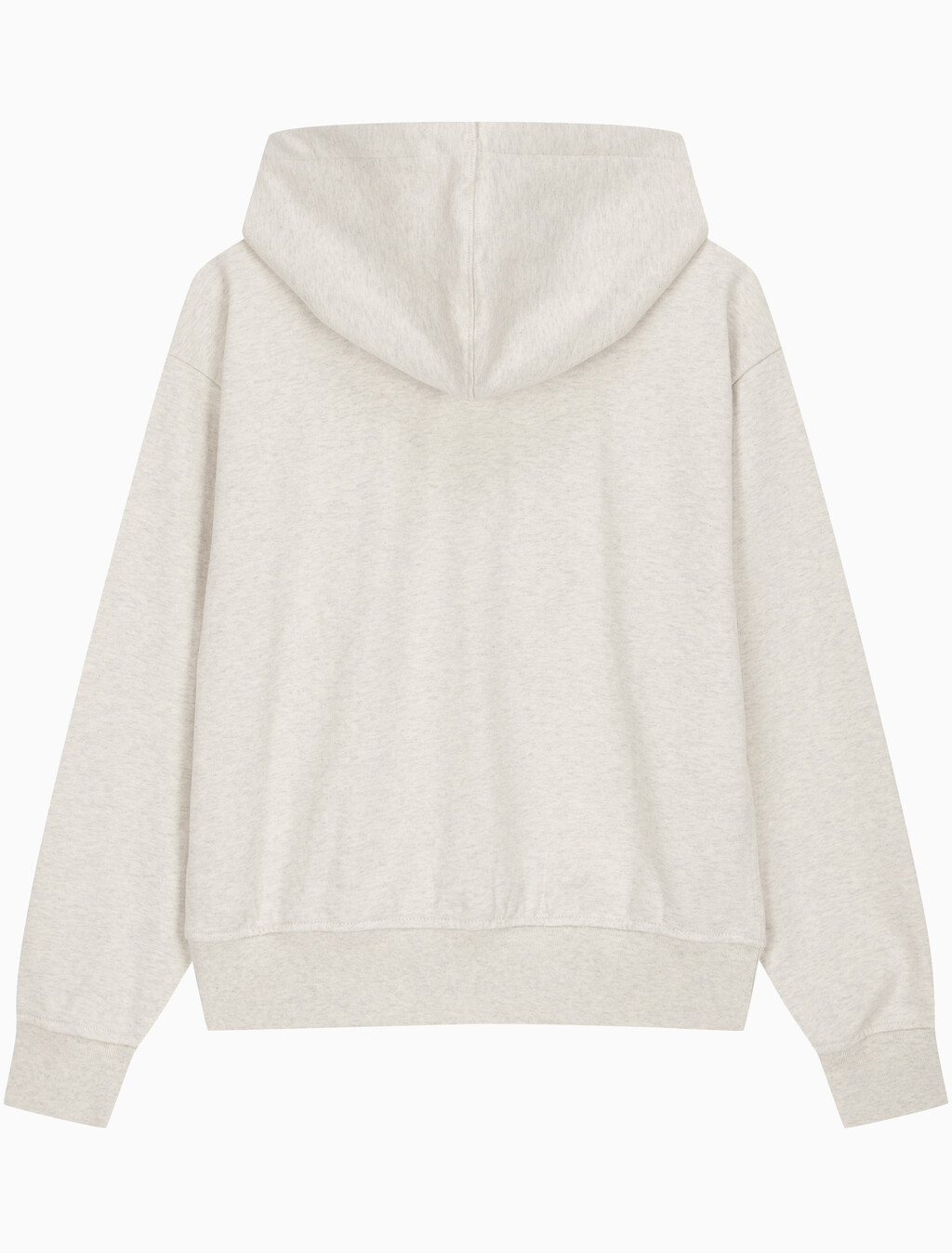 Buy 여성 모노그램 프렌치 태리 풀집업 후디 in color VANILLA HEATHER