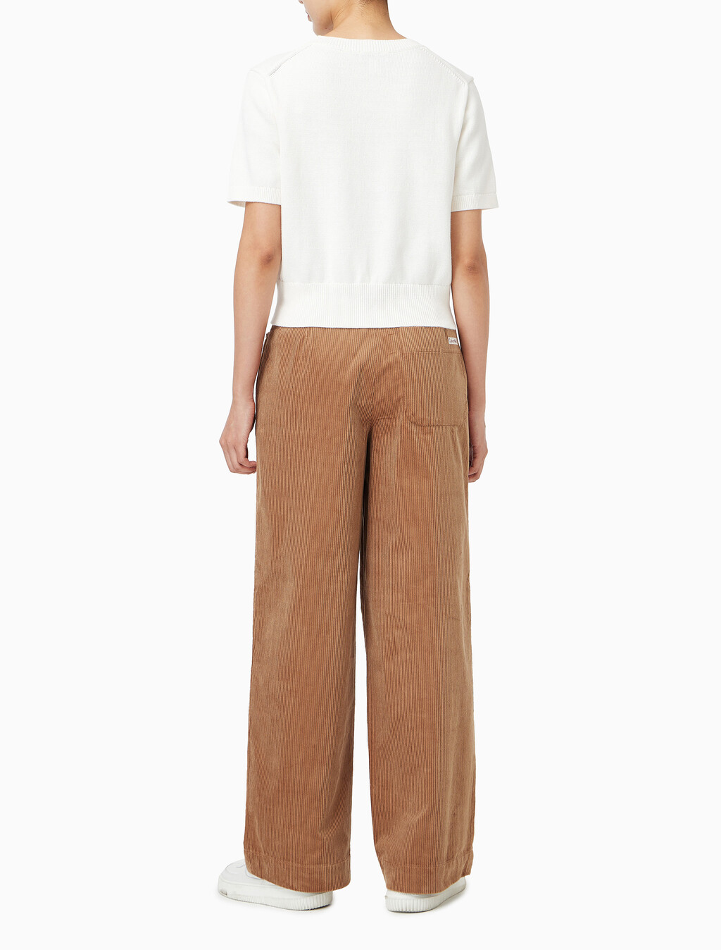 Buy 여성 코듀로이 5포켓 릴렉스드 팬츠 in color Brown