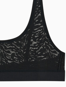 Buy 여성 인트린식 언라인드 브라렛 in color BLACK