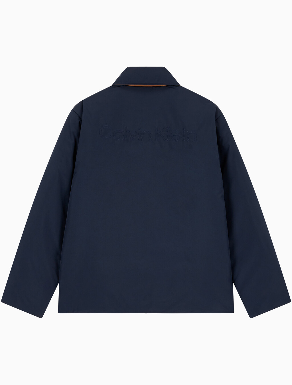 Buy 남성 리버서블 패디드 셔츠 자켓 in color NAVY/BROWN
