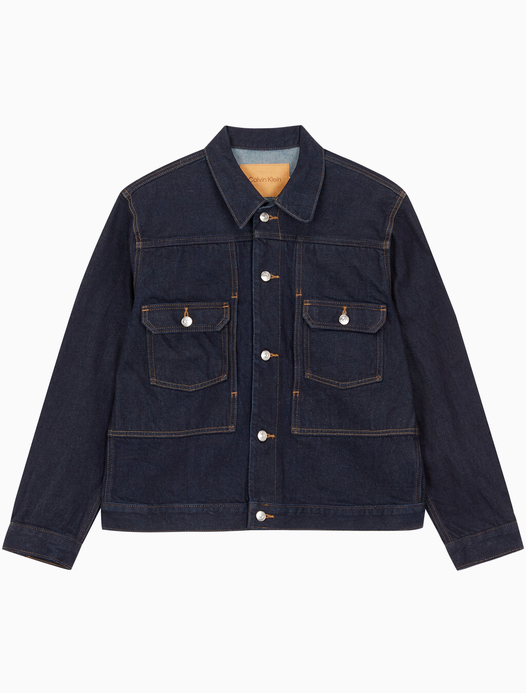 Buy 남성 유틸리티 데님 자켓 in color CK RAW SELVEDGE