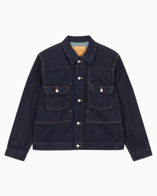 Buy 남성 유틸리티 데님 자켓 in color CK RAW SELVEDGE