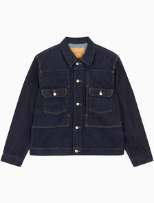 Buy 남성 유틸리티 데님 자켓 in color CK RAW SELVEDGE