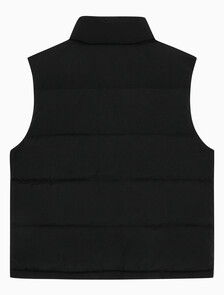 Buy 남성 베이직 에센셜 다운 베스트 in color CK BLACK