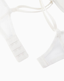 Buy 여성 CK 블랙 그래픽 레이스 AF 푸쉬업 브라 in color VAPOROUS GRAY