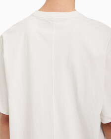 Buy 남성 CK 애슬레틱 릴렉스 핏 반팔 티셔츠 in color WHITE