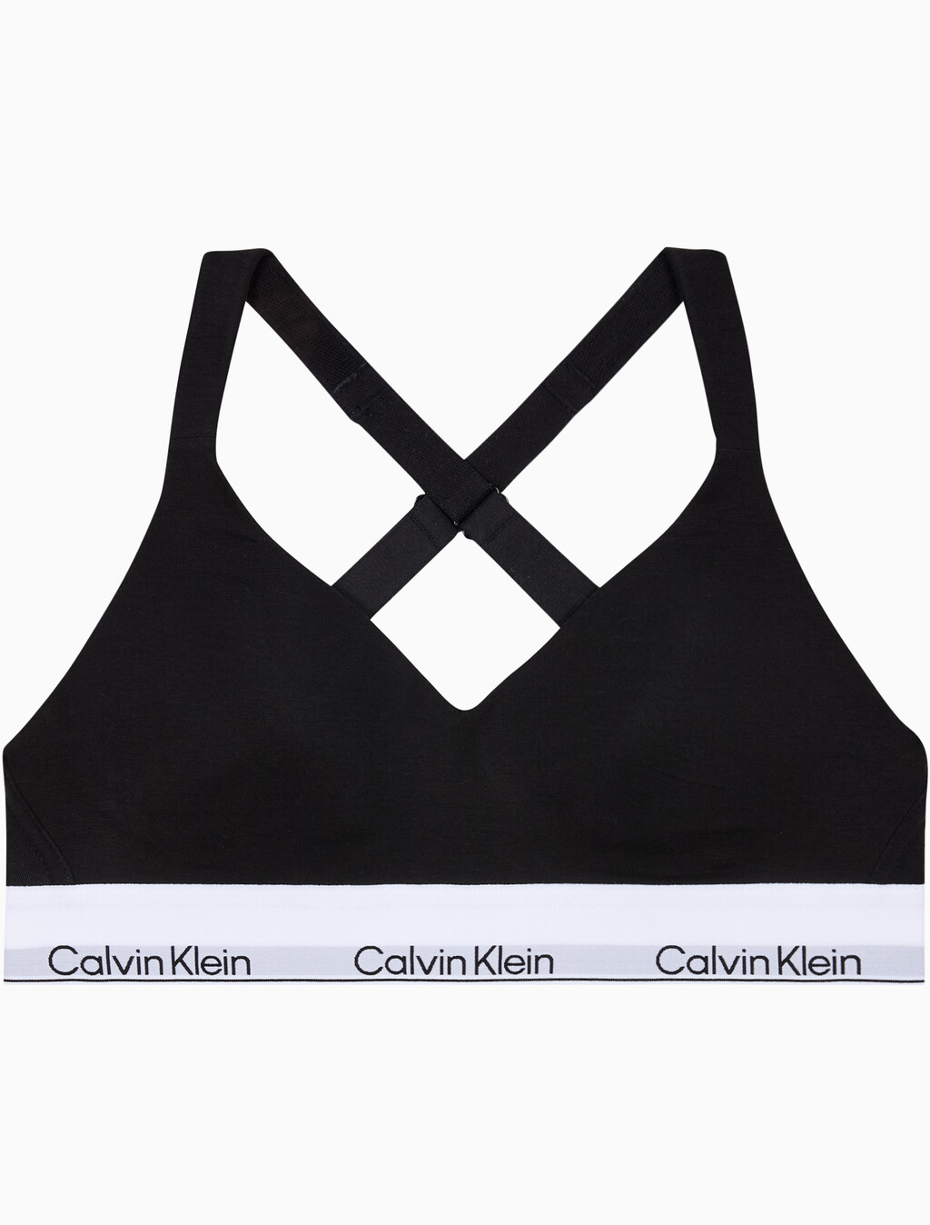 Buy 여성 아이콘 코튼 모달 리프트 브라렛 in color BLACK