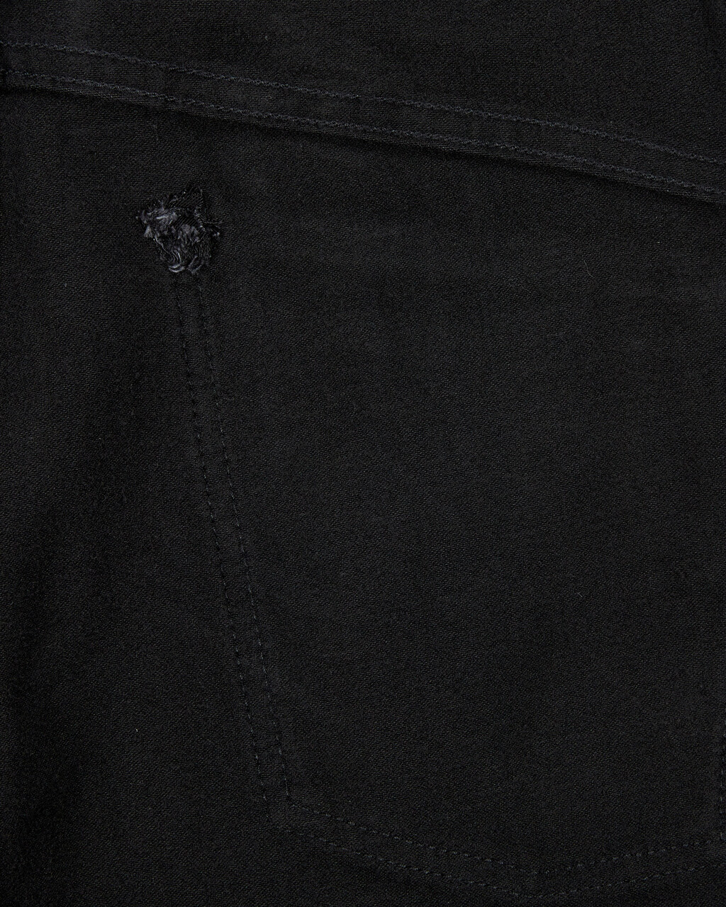 Buy 남성 바디핏 기모 블랙 데님 in color WASHED BLACK LOGO LACE