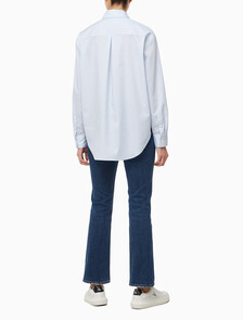 Buy 여성 릴렉스핏 셔츠 in color CHAMBRAY BLUE/ WHITE/ NIGHT SKY STRIPE