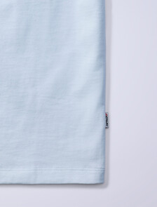 Buy Jung Kook for Calvin Klein 여성 그래픽 링거 베이비 반팔 티셔츠 in color ICE FLOW