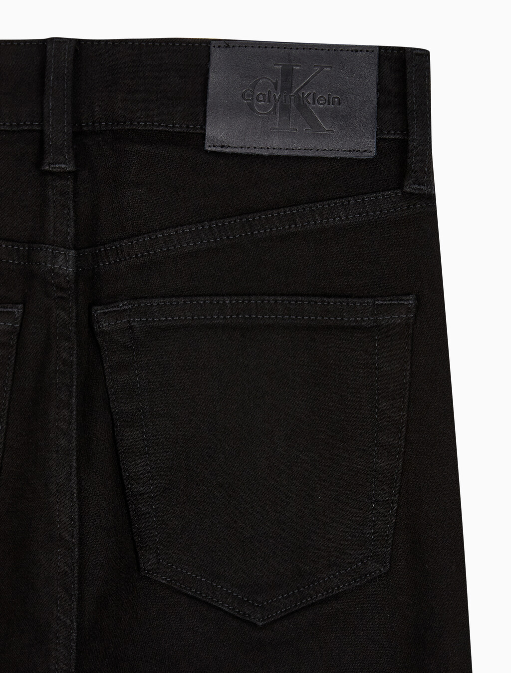 Buy 여성 스키니 부츠컷 블랙 데님 in color BLACK