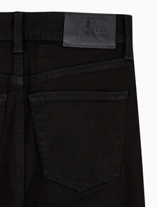 Buy 여성 스키니 부츠컷 블랙 데님 in color BLACK