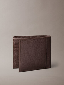 Buy 남성 포일 엠보스 빌 폴드 코인 지갑 in color Black/Ck Dark Brown