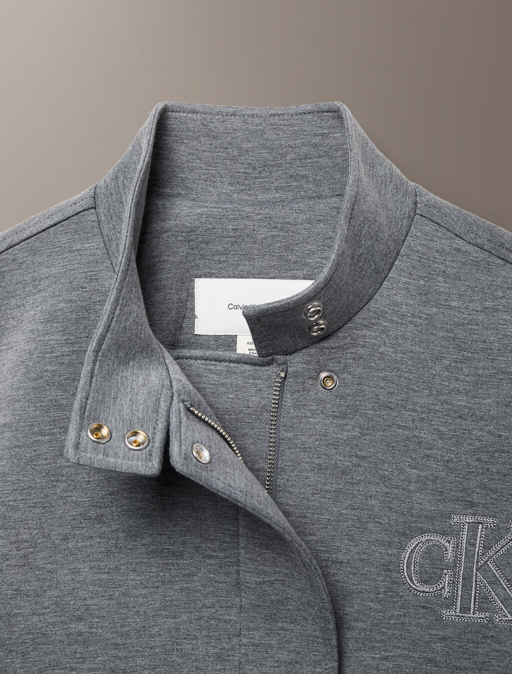 Buy 여성 스쿠바 아우터웨어 봄버 자켓 in color MEDIUM GREY HEATHER