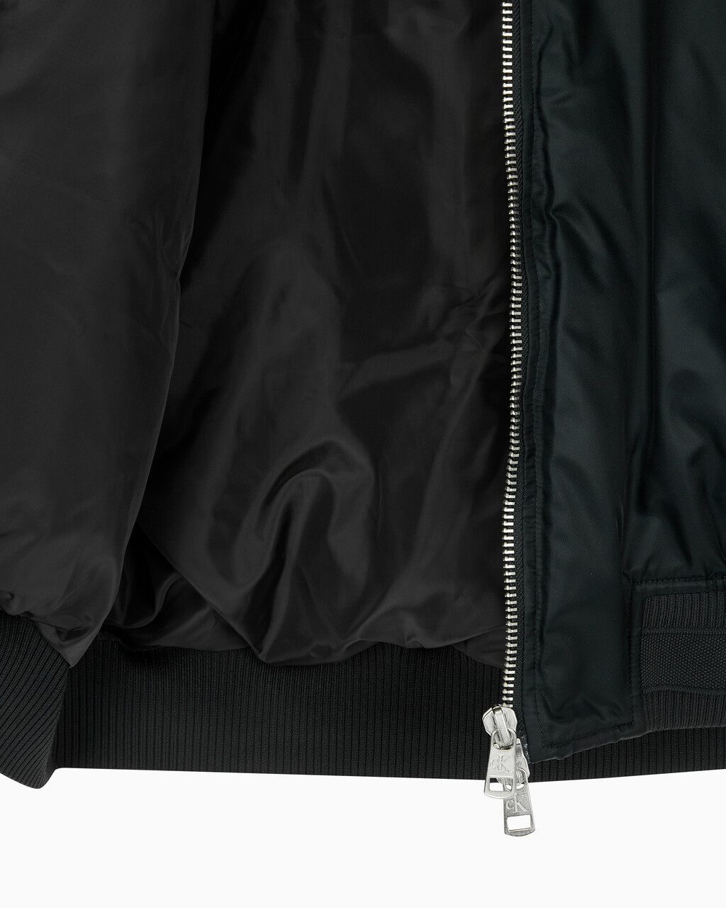 Buy 남성 후디 보머 다운 자켓 in color CK BLACK