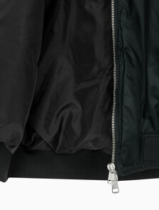 Buy 남성 후디 보머 다운 자켓 in color CK BLACK