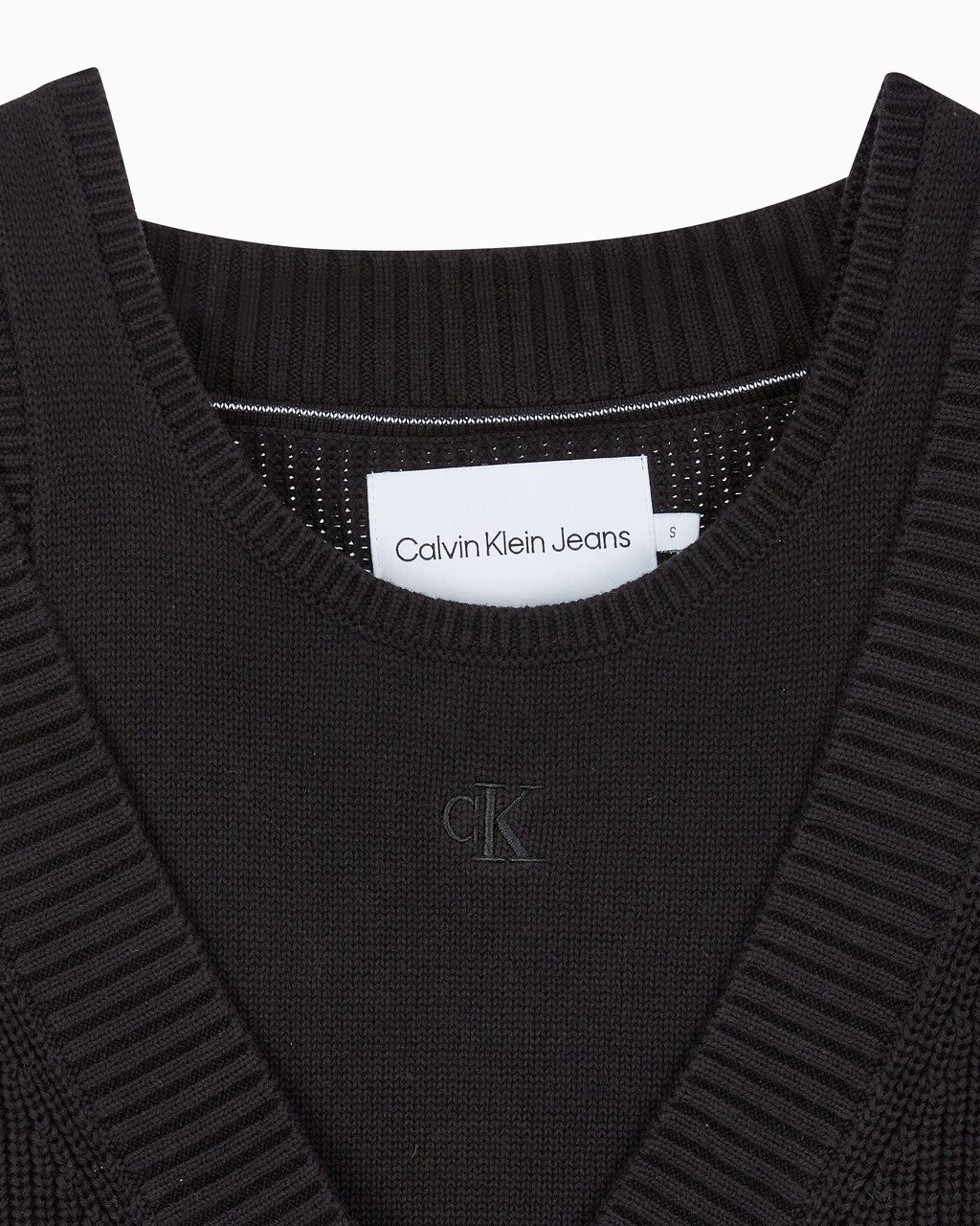 Buy 여성 투인원 패션 가디건 in color CK BLACK