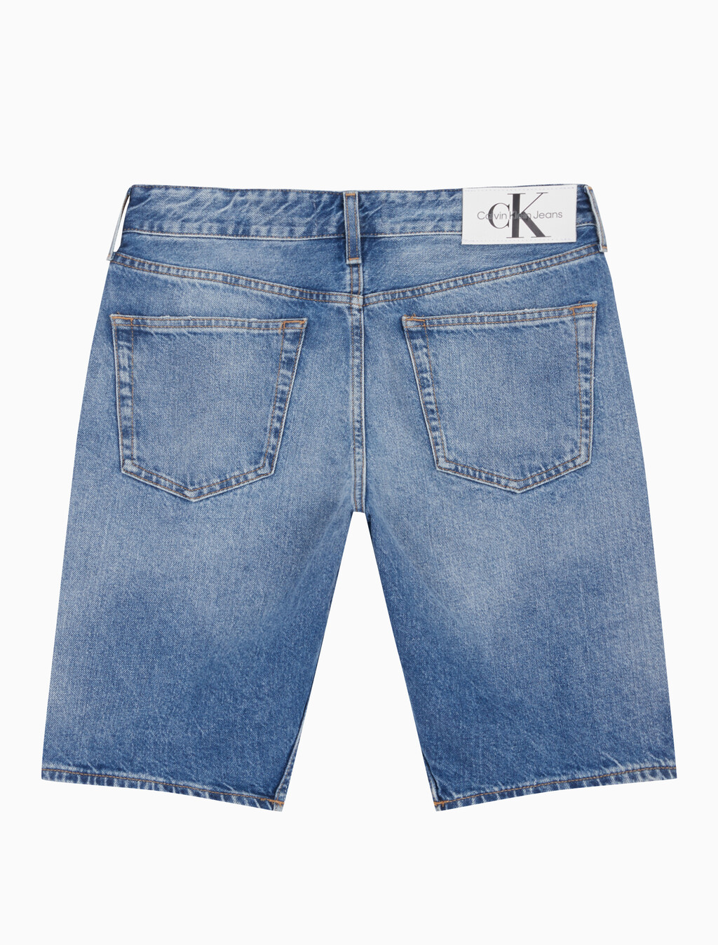 Buy 남성 레귤러핏 디스트로이드 라이트블루 데님 쇼츠 in color CHALKY BLUE