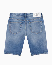 Buy 남성 레귤러핏 디스트로이드 라이트블루 데님 쇼츠 in color 028A CHALKY BLU