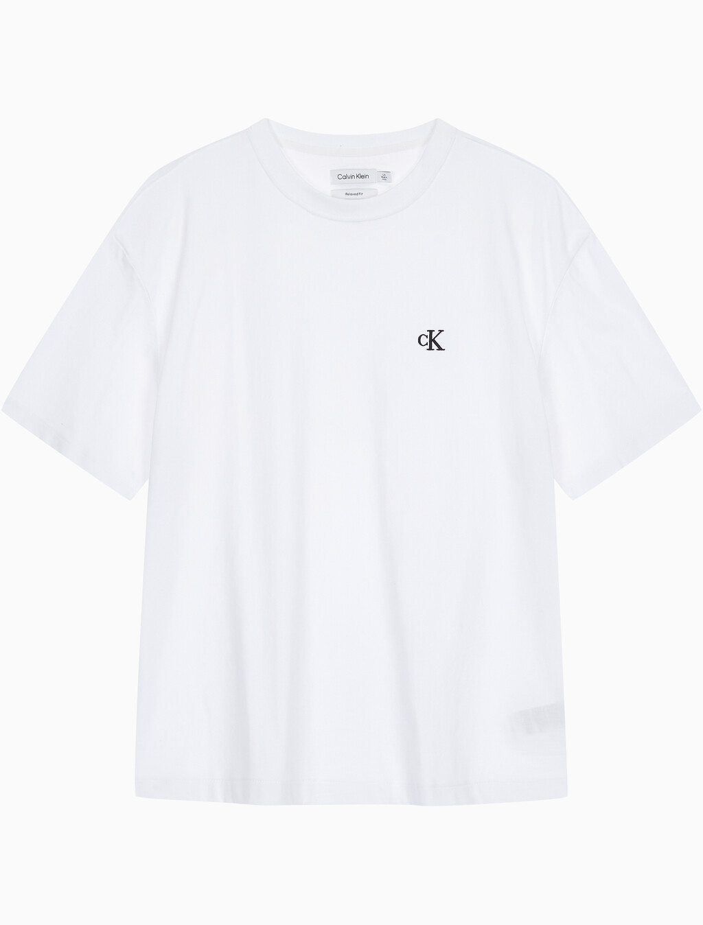 Buy 남성 릴렉스핏 아카이브 로고 반팔 티셔츠 in color BRILLIANT WHITE