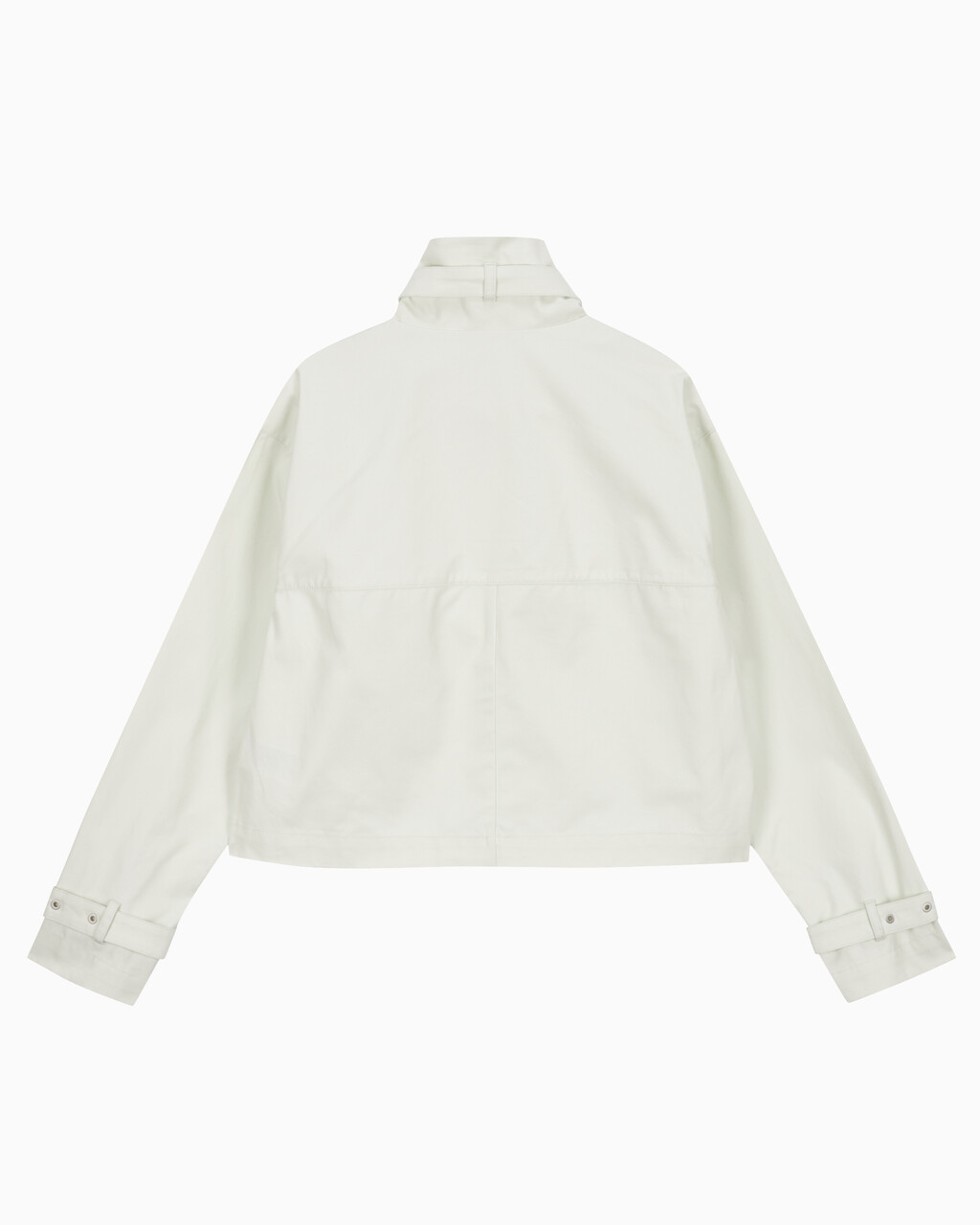 Buy 여성 코튼 유틸리티 숏 자켓 in color WHITE