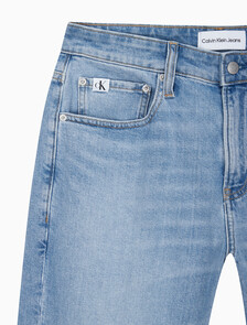 Buy 남성 90'S 스트레이트핏 라이트블루 데님 in color CHALKY BLUE