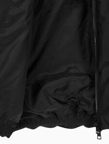Buy 남녀공용 릴렉스 숏 다운 푸퍼 in color CK BLACK