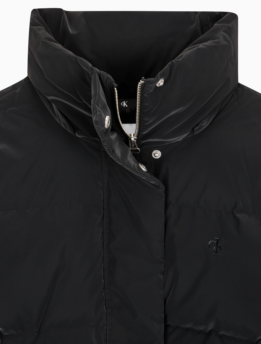 Buy 여성 디터쳐블 후디 다운 푸퍼 in color CK BLACK