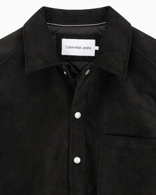 Buy 남성 코듀로이 셔츠 퀼티드 자켓 in color CK BLACK