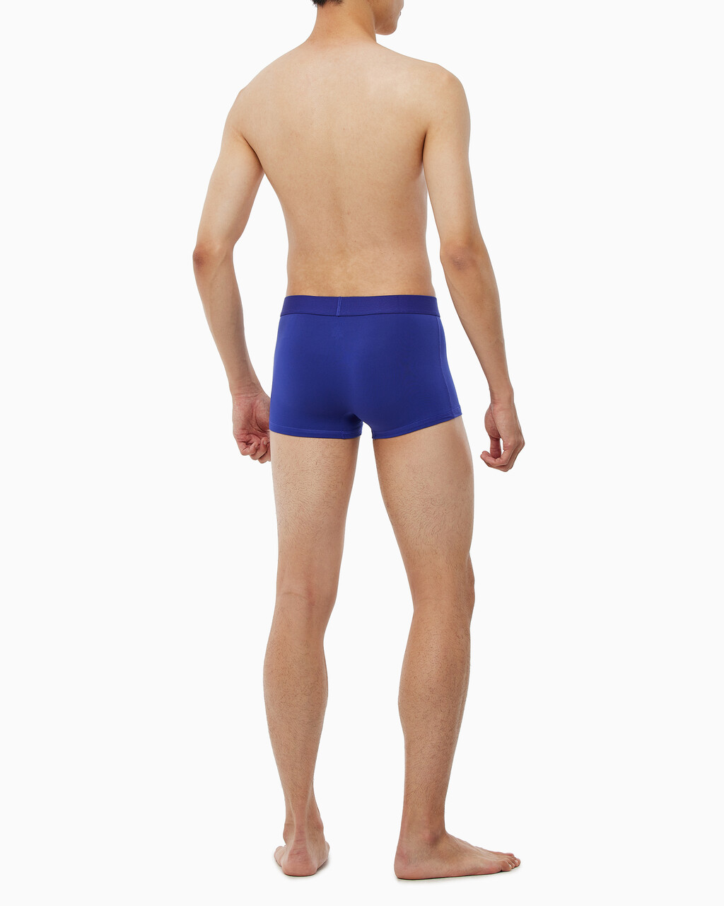 Buy 남성 퓨쳐쉬프트 마이크로 로우라이즈 트렁크 in color SPECTRUM BLUE/SPICY ORANGE