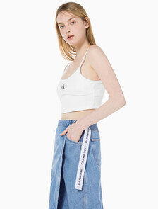Buy 여성 맥시 데님 랩 스커트 in color CHALKY BLUE
