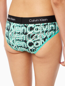 Buy 여성 1996 코튼 AF 힙스터 팬티 in color LAYERED WAVY LOGO PRINT FRESH PEPPERMINT